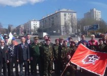 Автопробег в честь празднования 72-й годовщины Победы Советского народа в Великой Отечественной войне