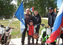 Вручение 2-х новых спортивных мотоциклов